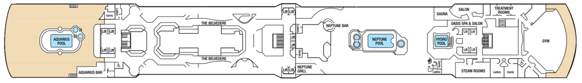 P&O Crusies, Arcadia, Deck 9 - LIDO Deck.png
